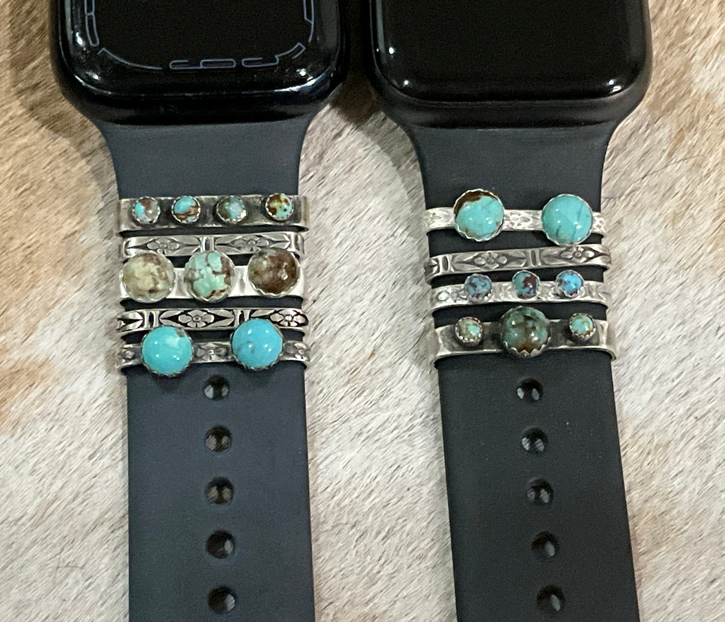 Turquoise Watch Slides