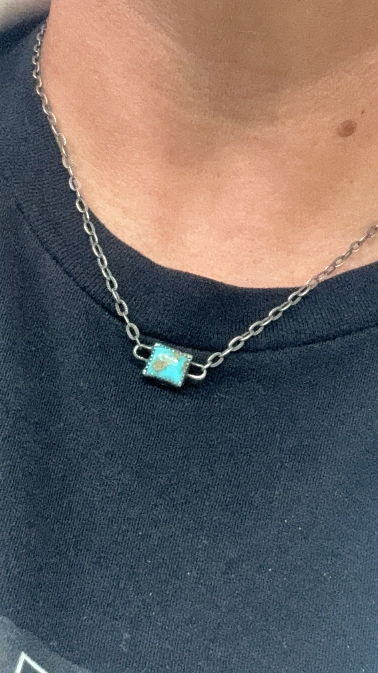 Square Royston Necklace